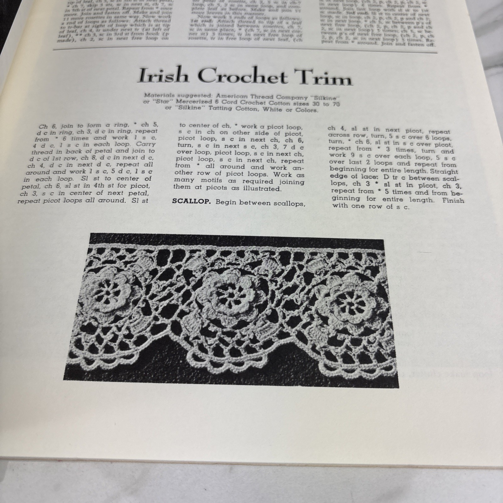 Lot of 3 Thread Crochet Books Edgings & Irish Crochet Designs VTG Rita Weiss