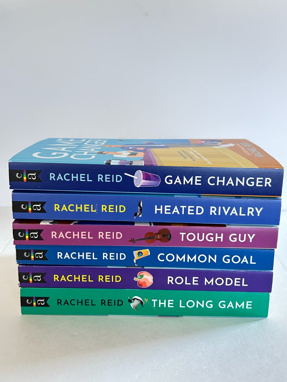 Lot of 6 Carina Press 2024 Trade Paperbacks ..Game Changer Series by Rachel Reid