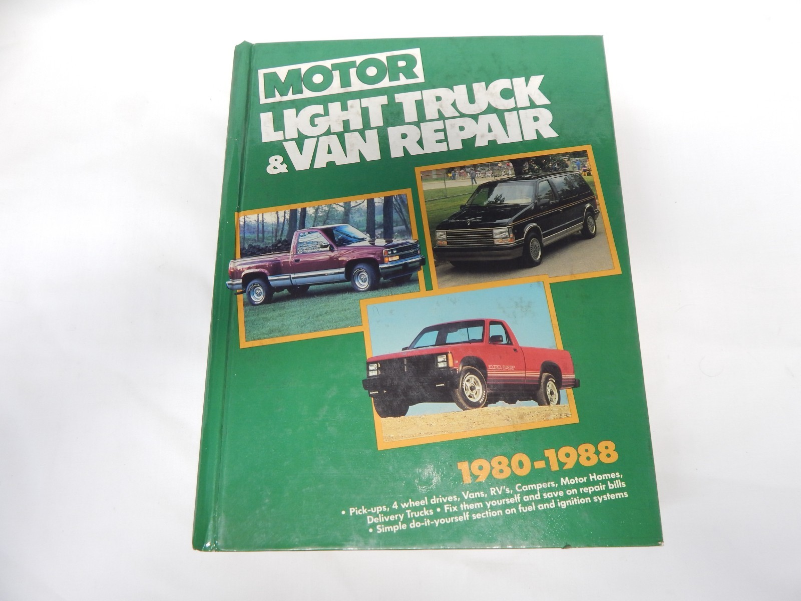 MOTOR Light Truck & Van Repair Car Manual 1980 to 1988 Lg Hardback Cover