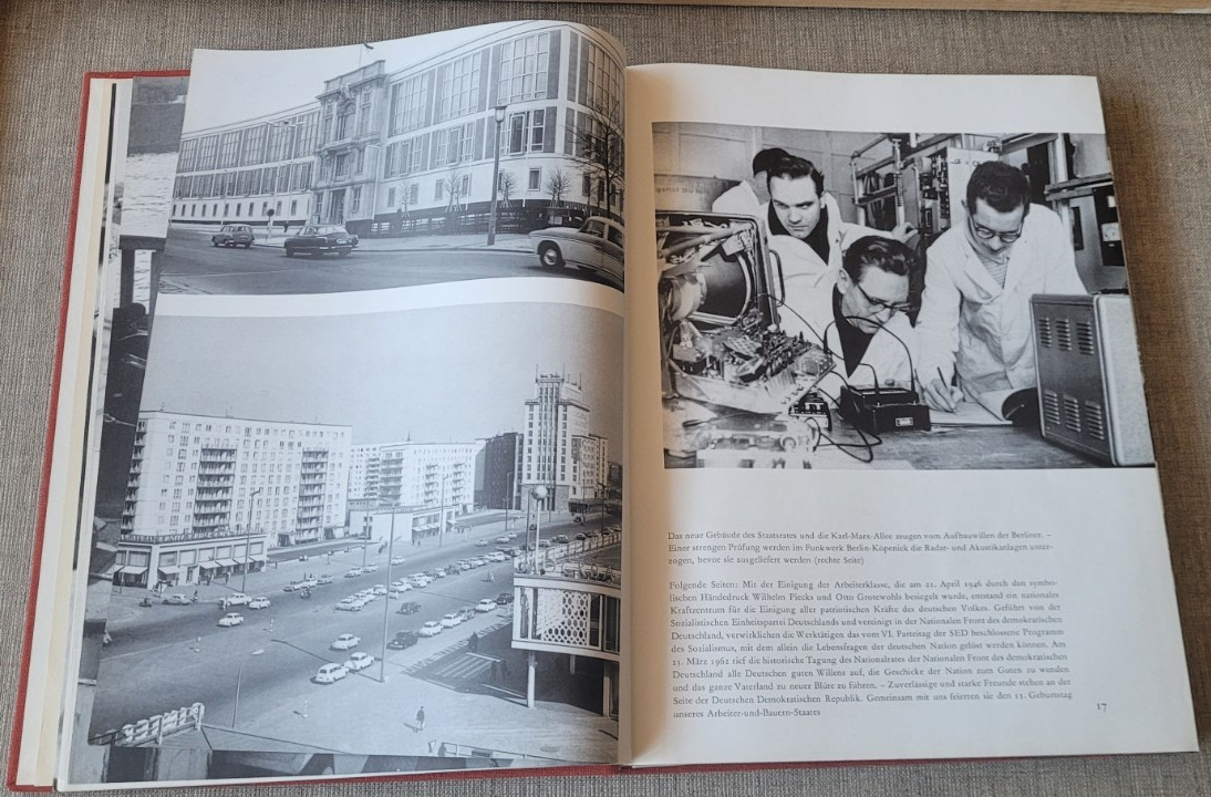 GDR DDR Vintage Rare German Photo Album book 1965