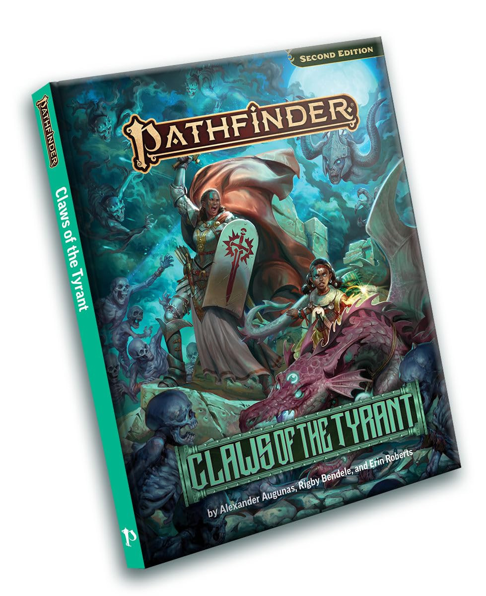 Paizo Pathfinder RPG Adventure Claws of the Tyrant – Hardcover