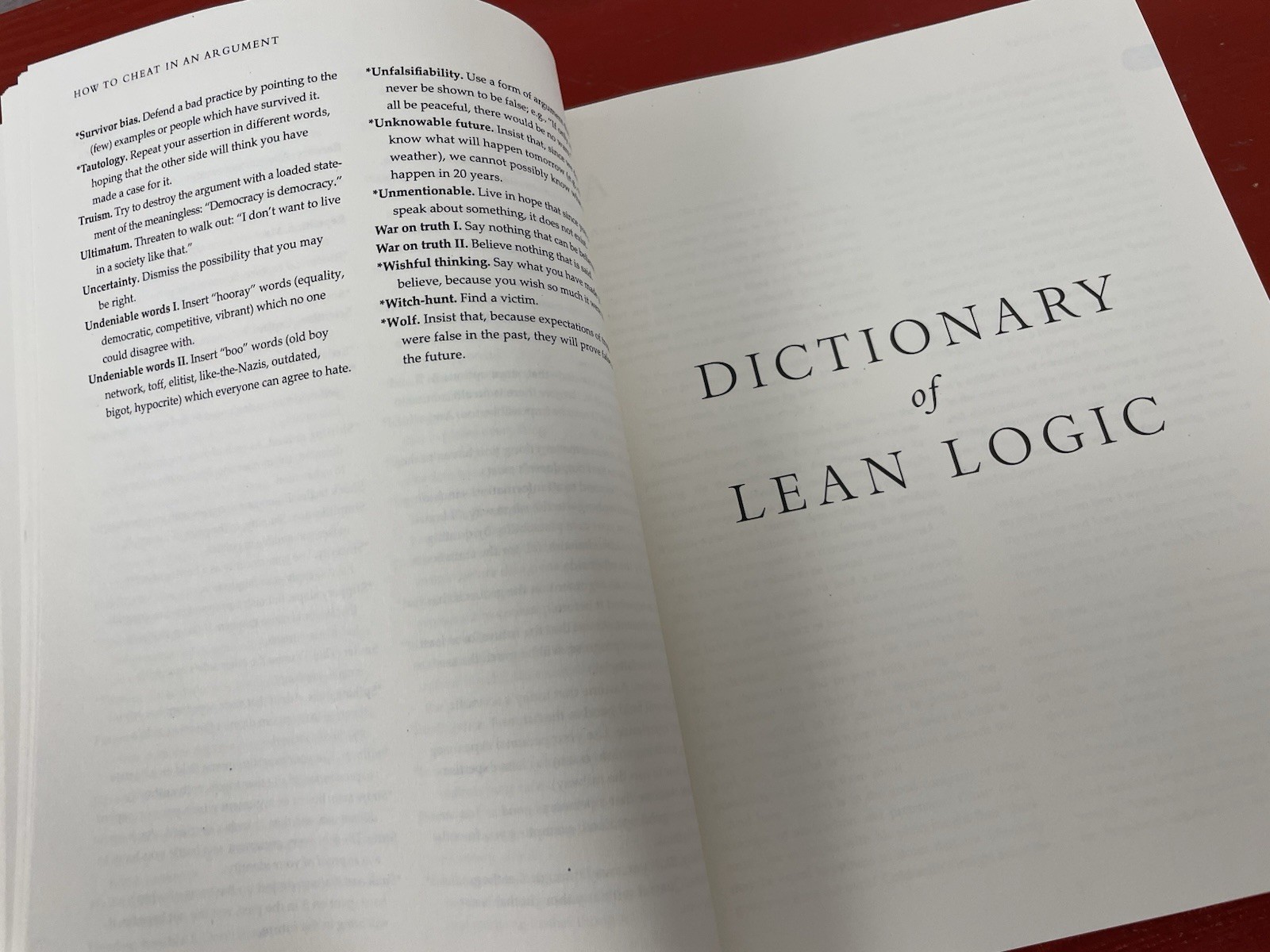 Lean Logic: A Dictionary for the Future & How to Survive It by David Fleming HC