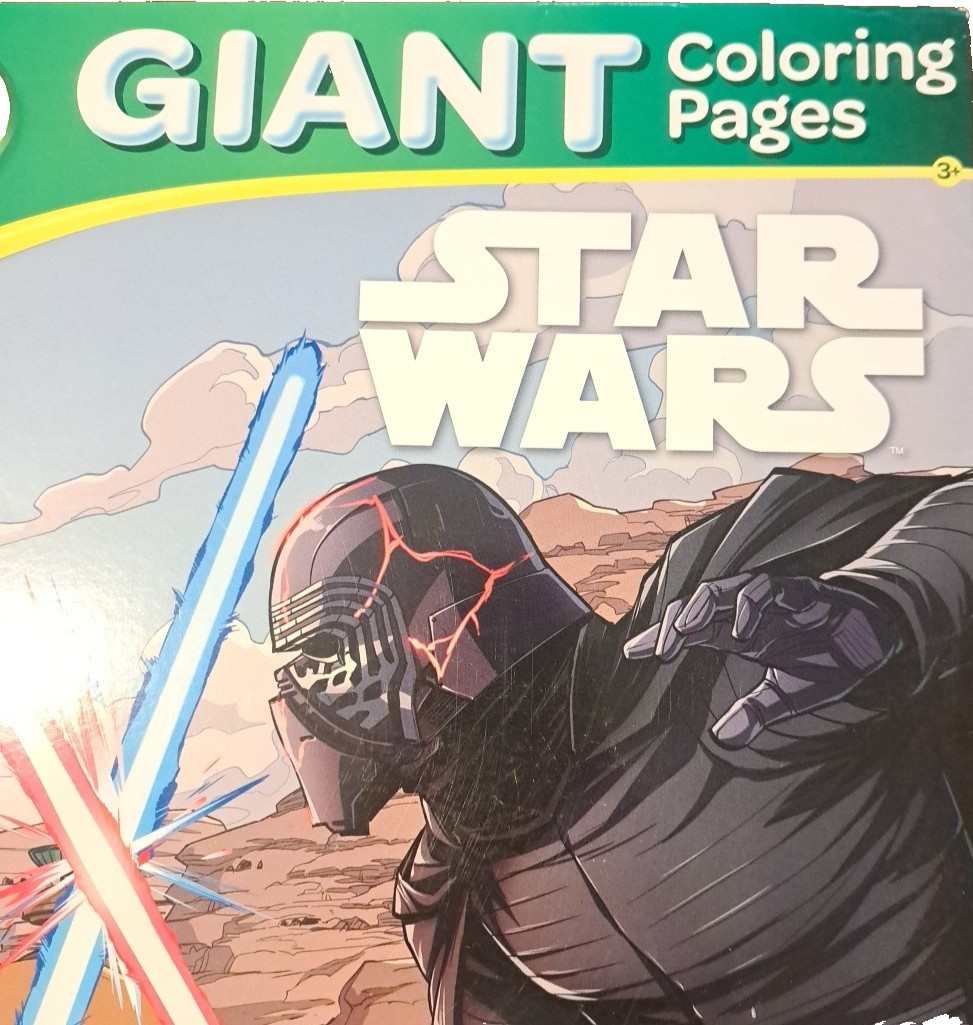 Star Wars Giant Crayola Coloring Book 18 Giant Pages New