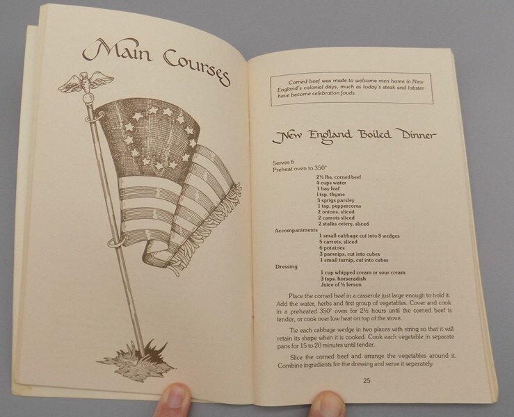 Two Hundred Years of American Heirloom Recipes Cookbook 1975 Irena Chalmers Vtg