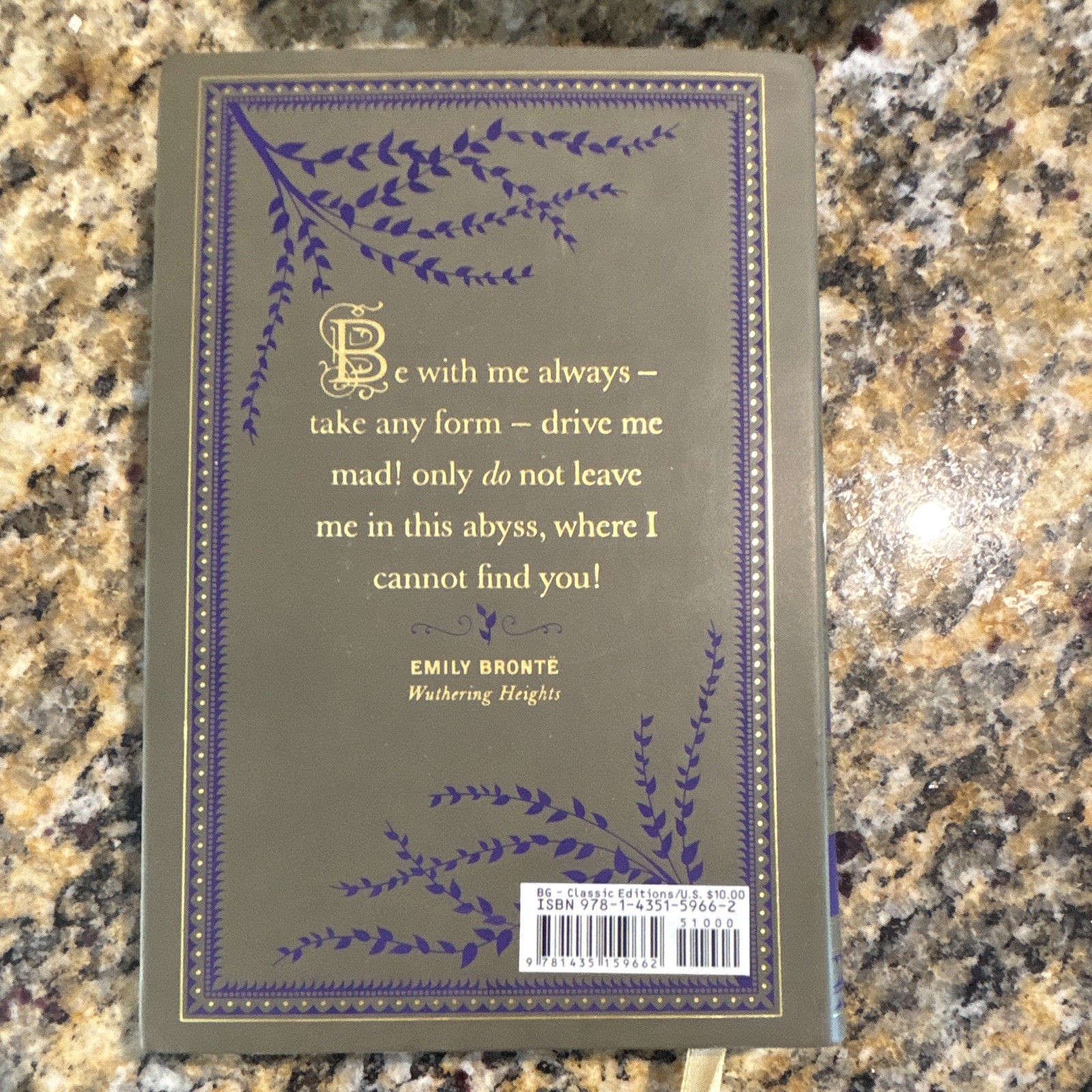 Emily Brontë Wuthering Heights Trade Paperback Barnes & Noble Exclusive