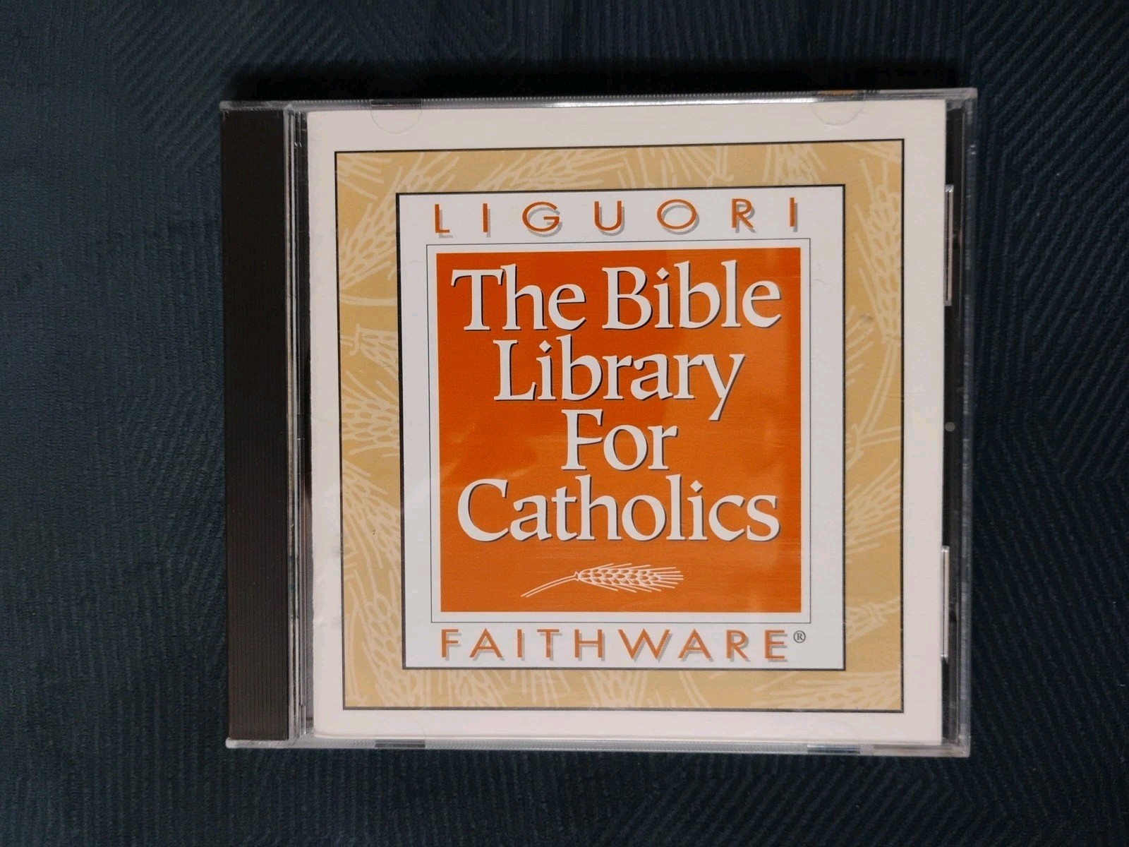 THE BIBLE LIBRARY FOR CATHOLICS CD-ROM by Liguori Faithware – RARE ONLY COPY!!!