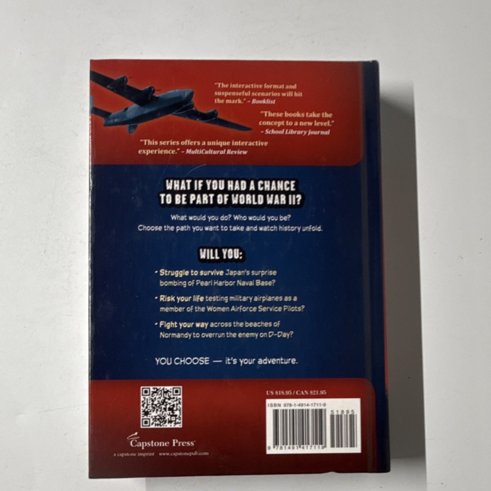 Capstone Press The World War II Experience You Choose HC Ages 9-12 D-Day