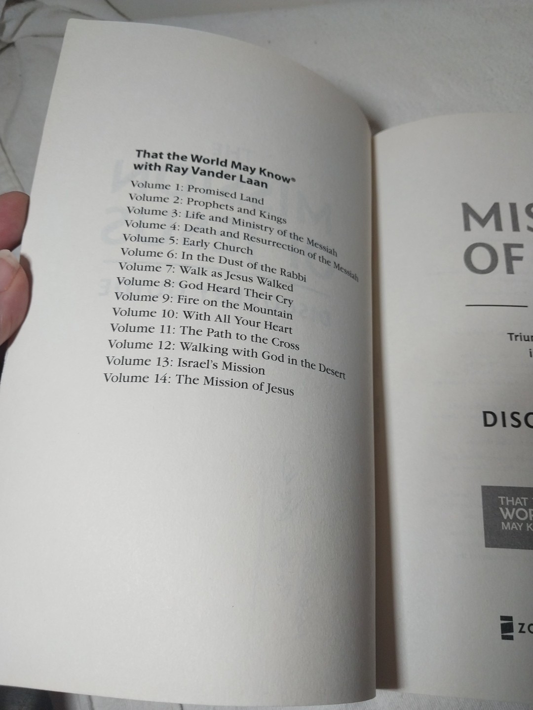 Discovery Guides 14,16 Ray Vander Laan Books Mission Jesus, Cultures In Conflict