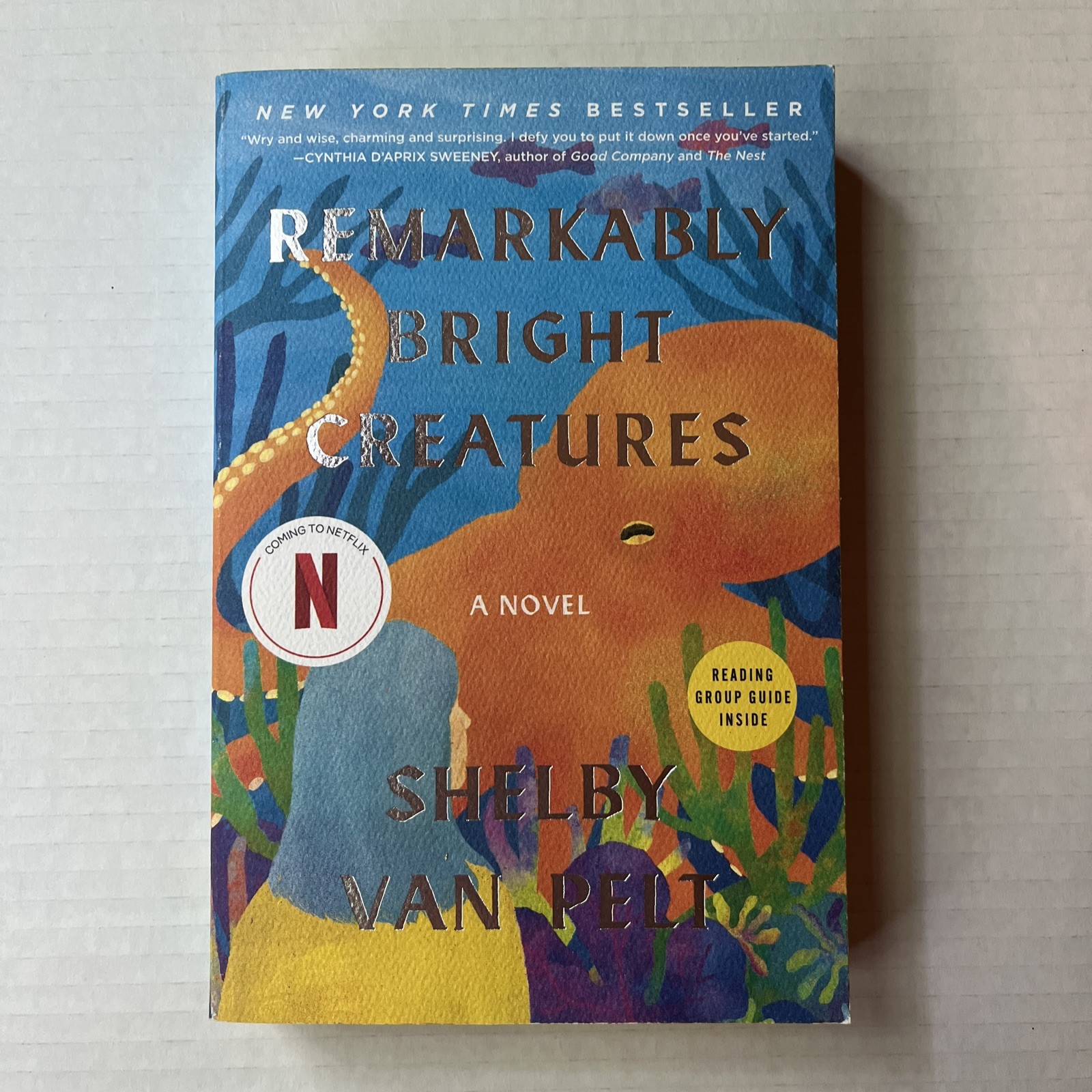 Remarkably Bright Creatures Sprayed Edges Edition Shelby Van Pelt 2025 Paperback