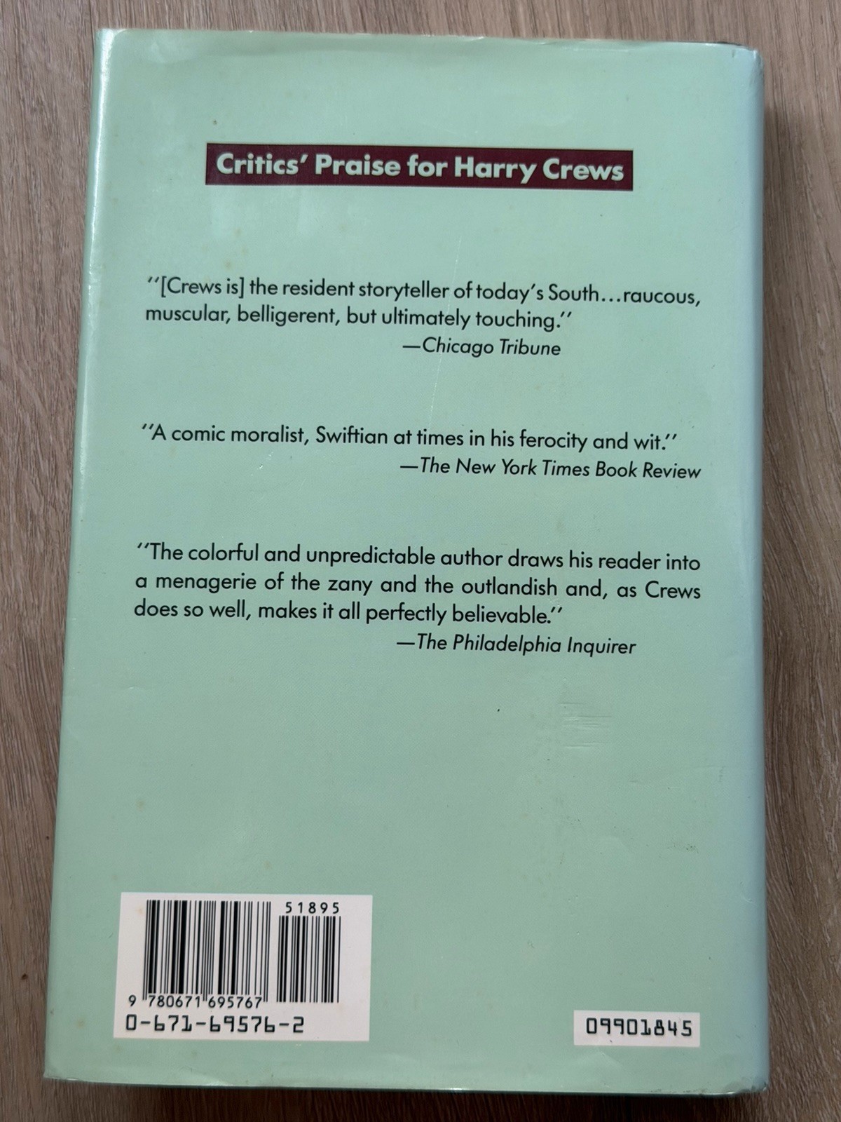Body by Harry Crews ~ 1st Edition Hardcover w Dust Jacket
