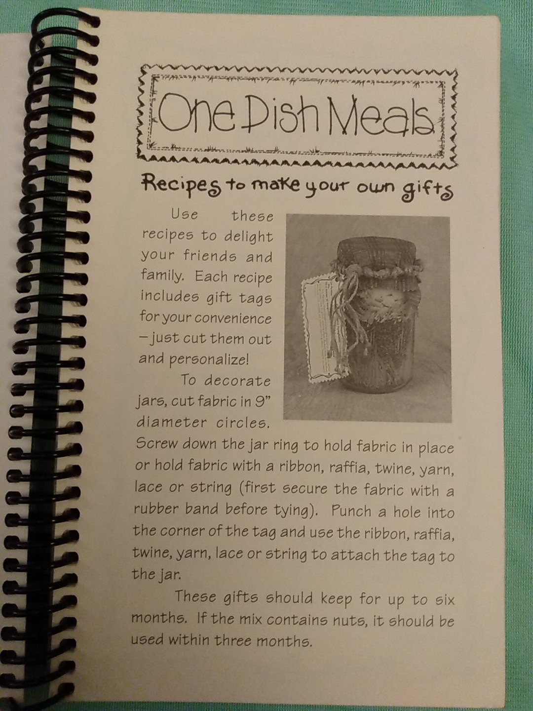Gifts in a Jar Ser.: Gifts in a Jar, One Dish Meals by G and R Publishing Staff