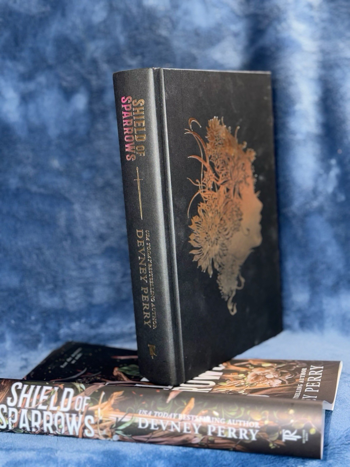 OOP Signed Devney Perry Shield of Sparrows Hardcover (2025) Wal Edition Series