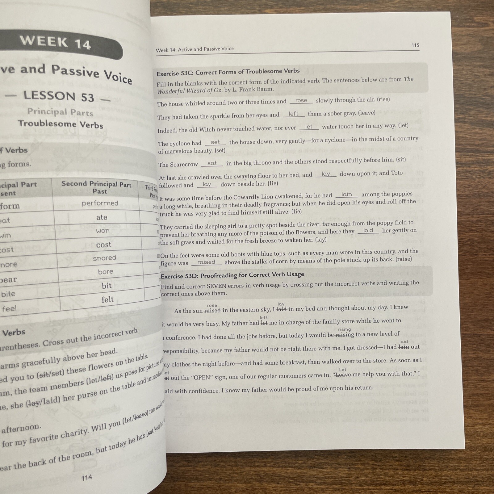 Well-Trained Mind Press Grammar for the Well-Trained Mind Red Workbook Key