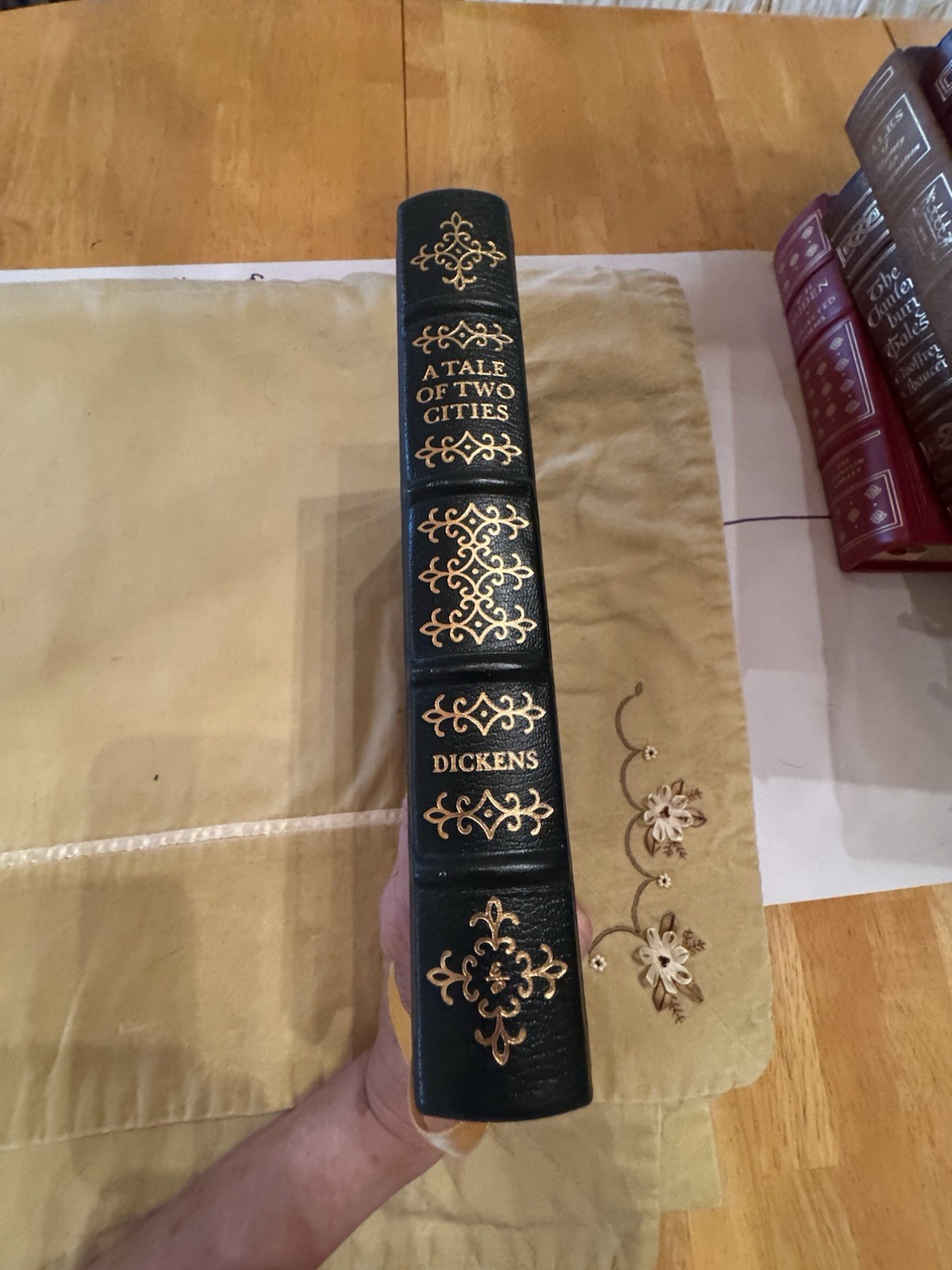 The Easton Press A Tale of Two Cities Charles Dickens Leather HC Illus Coll Ed