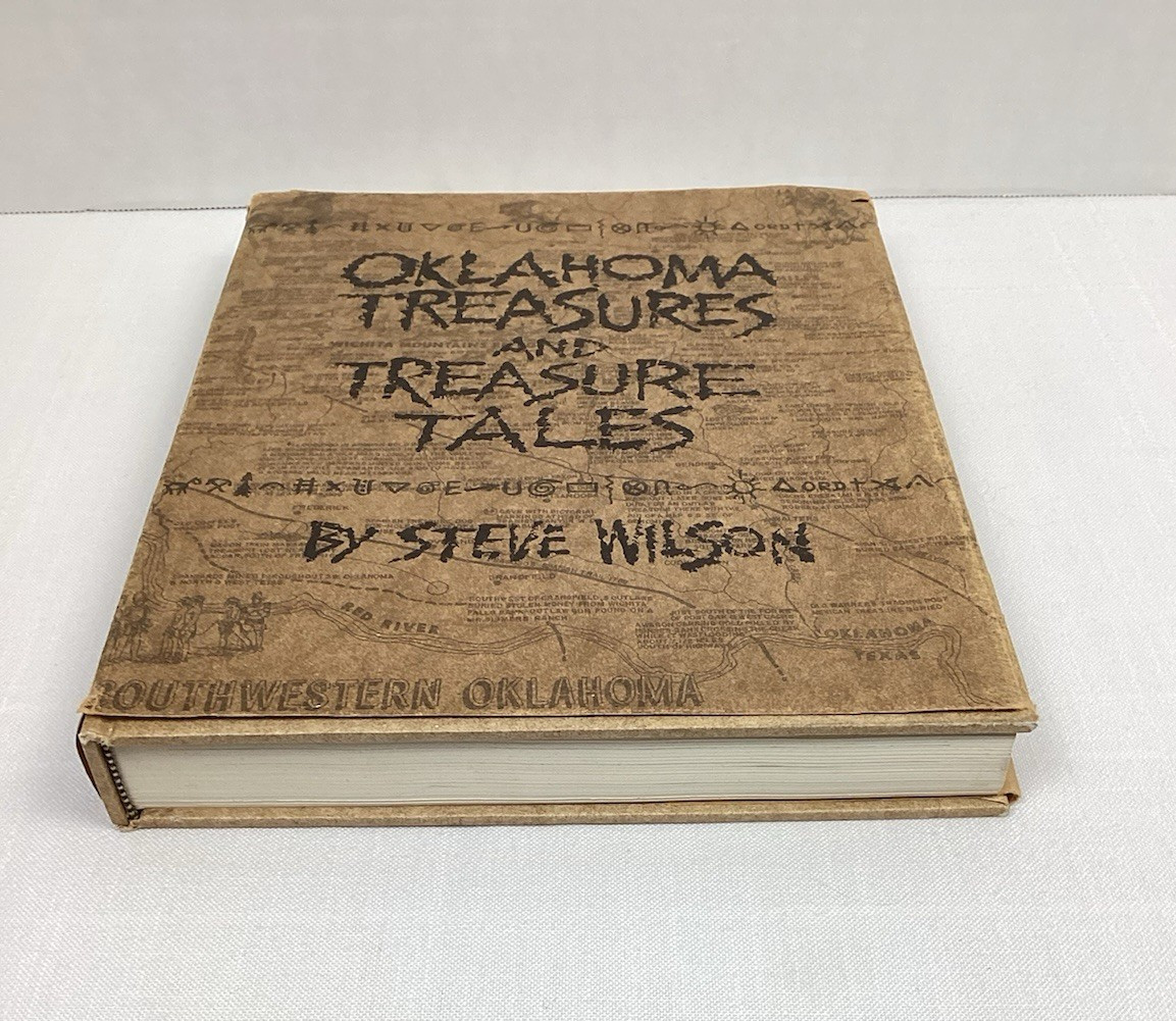 Oklahoma Treasures And Treasure Tales By Steve Wilson Hardcover 1st Edition 1976