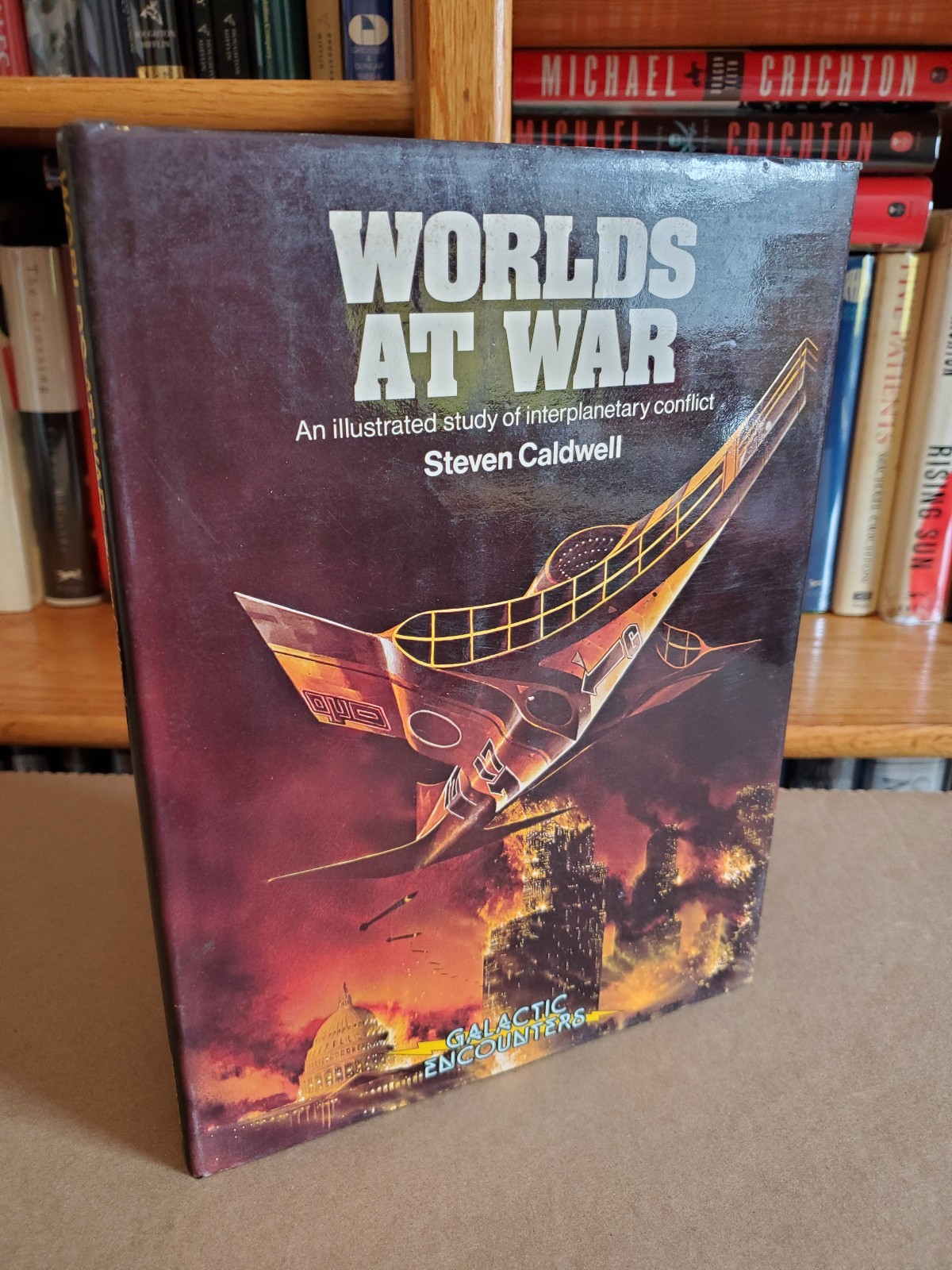 Worlds at War – 1st Crescent Edition – Steven Caldwell – 1980, HCDJ