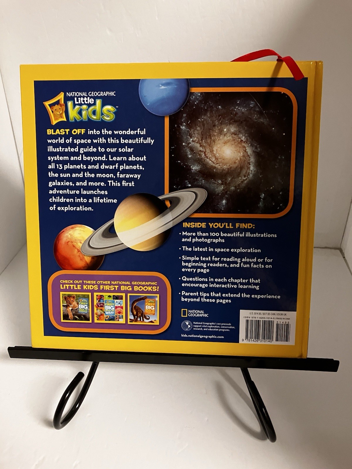 National Geographic First Big Book Of Space Book By Catherine Hughes