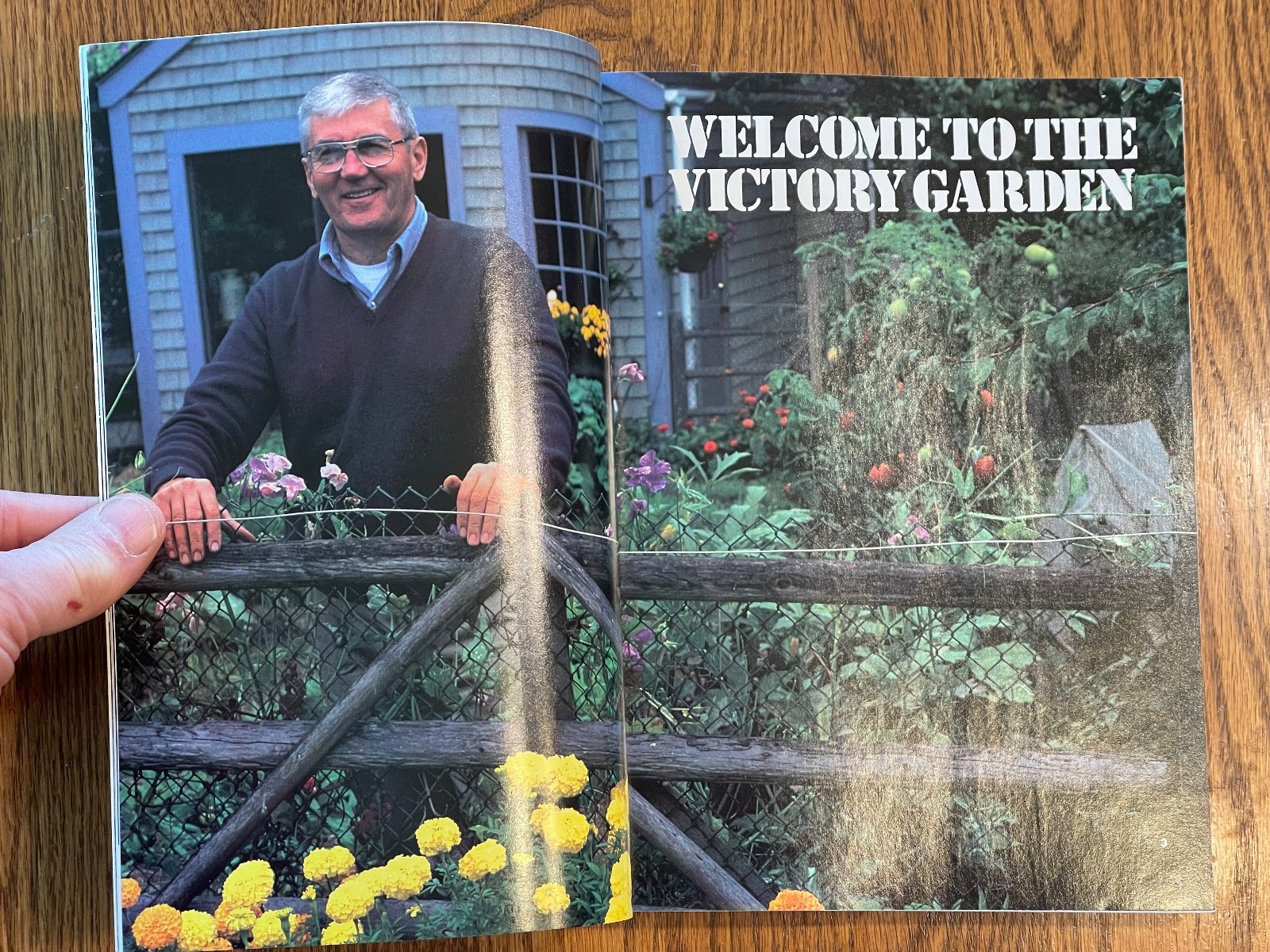 “The New Victory Garden” VTG Book by Bob Thomson, 1st Edition, 1987, 294 Pages