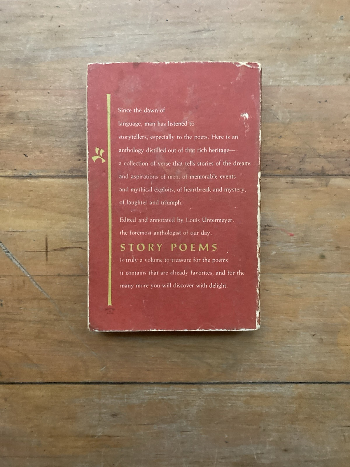 Story Poems. A Washington Square Press Edition. 1964.