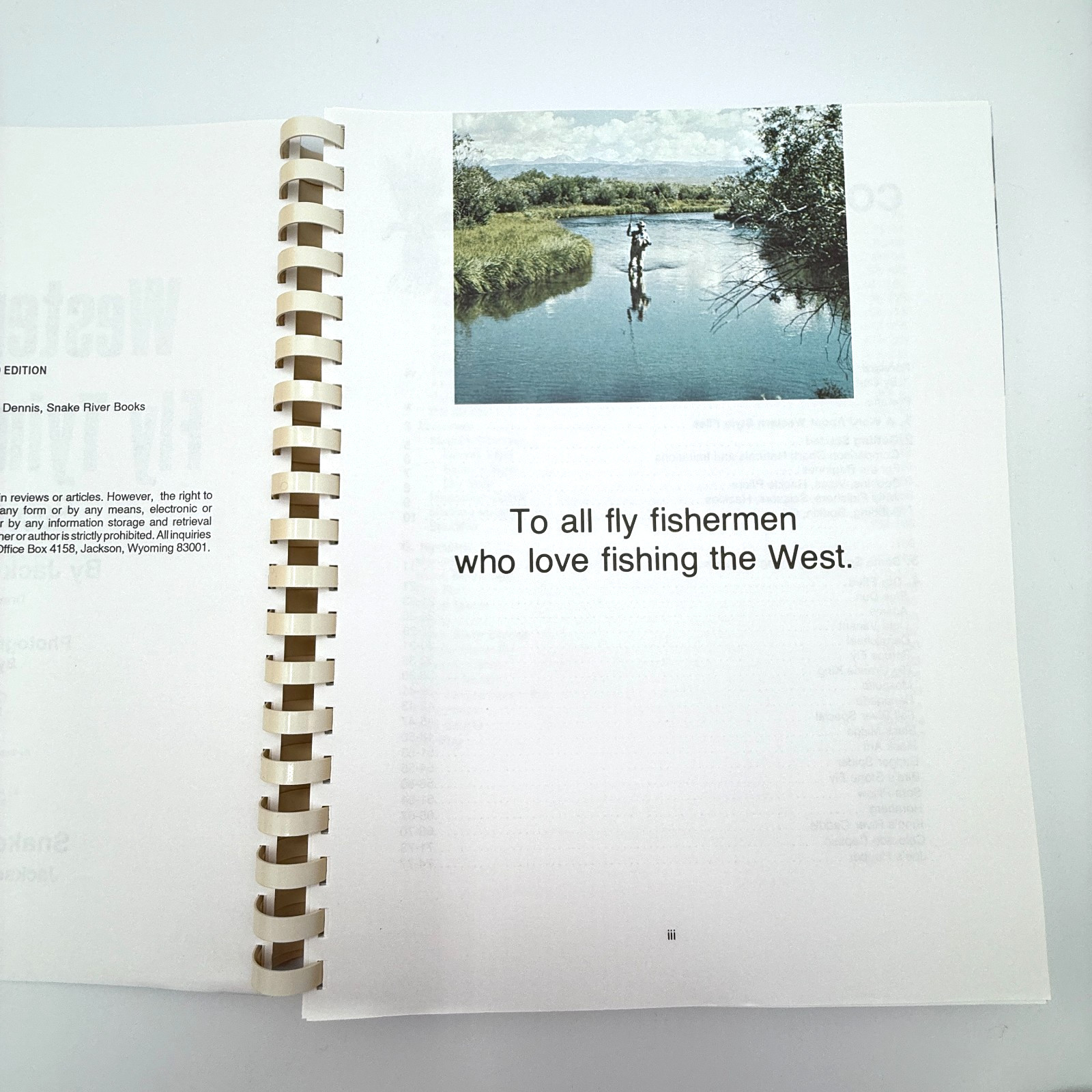 Jack Dennis Western Trout Fly Tying Manual Volume 1 Revised Edition 1991