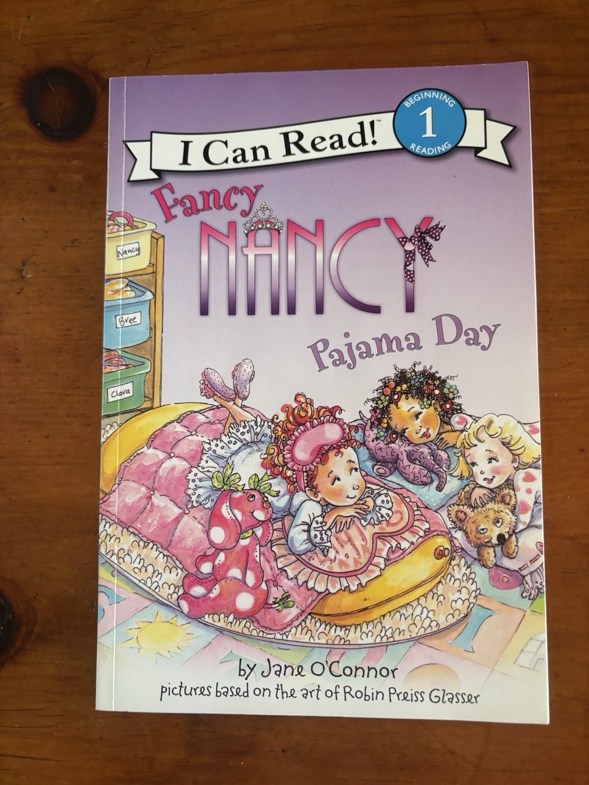 3 Fancy Nancy Book Lot I Can Level 1 Cupcakes, Sees Stars & Pajama Day UNUSED