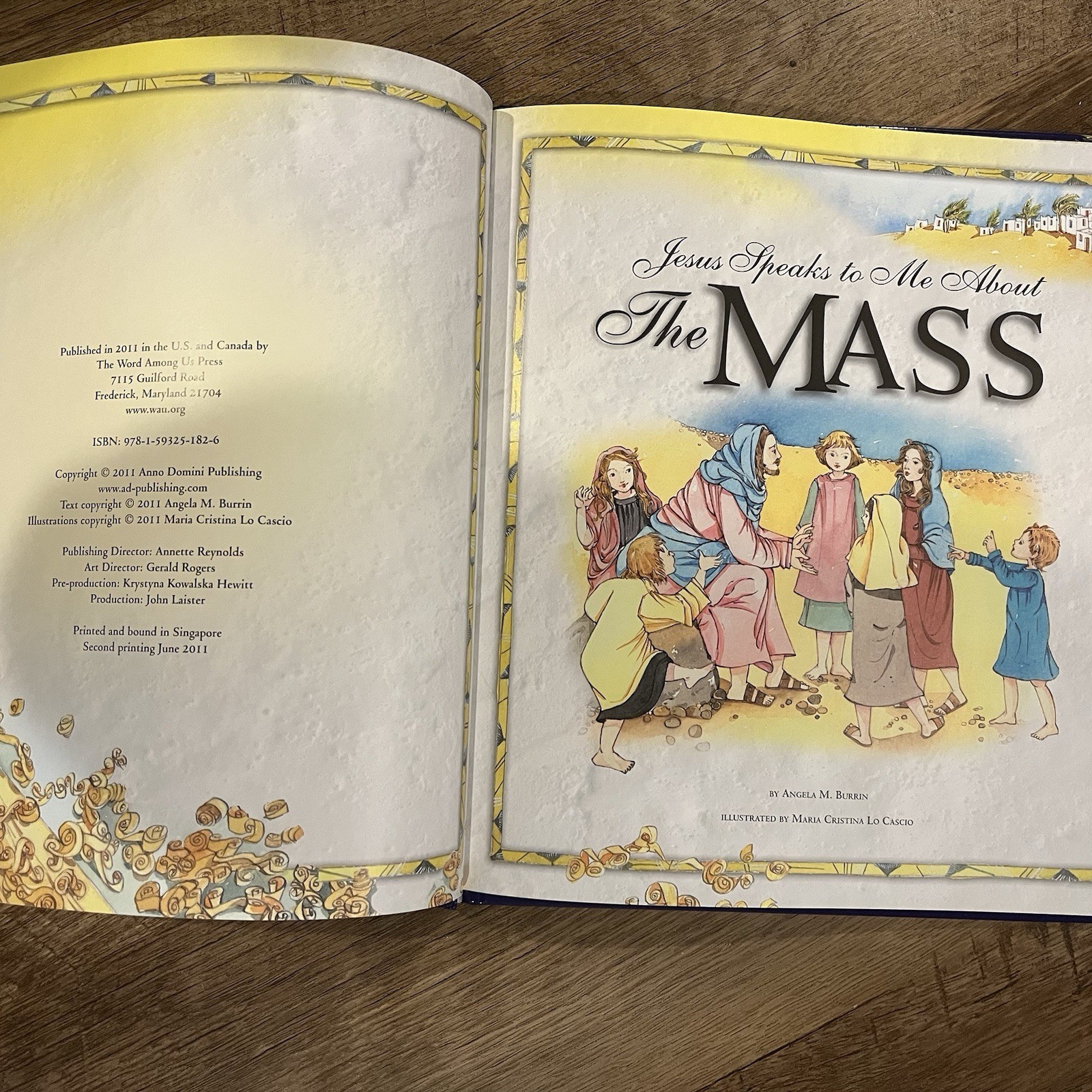 Jesus Speaks to Me about the Mass by Angela M. Burrin; Catholic Homeschool