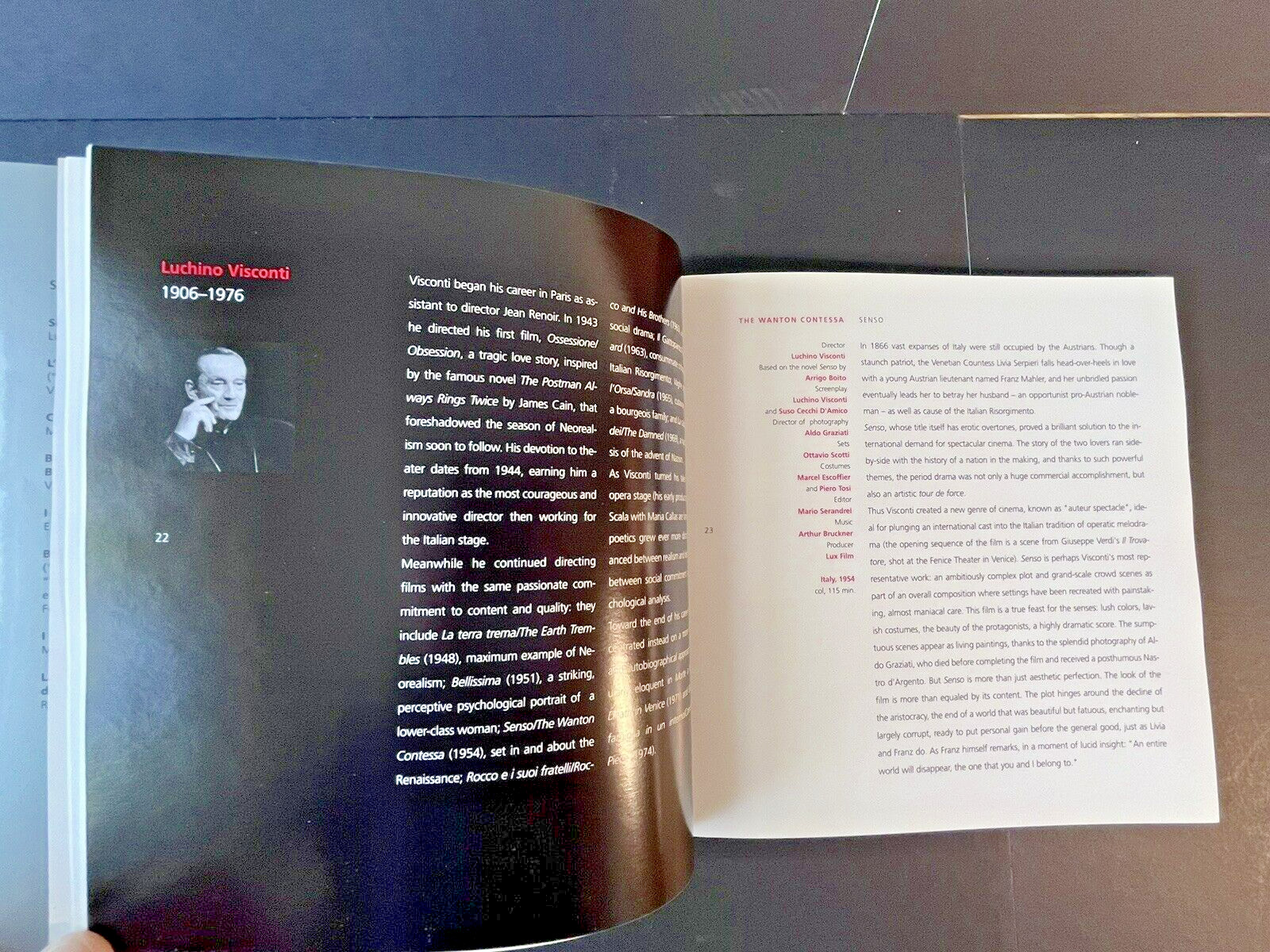 Second Act: A Rediscovery of Italian Cinema 3, by Antonio Monda, 2000, Olivares