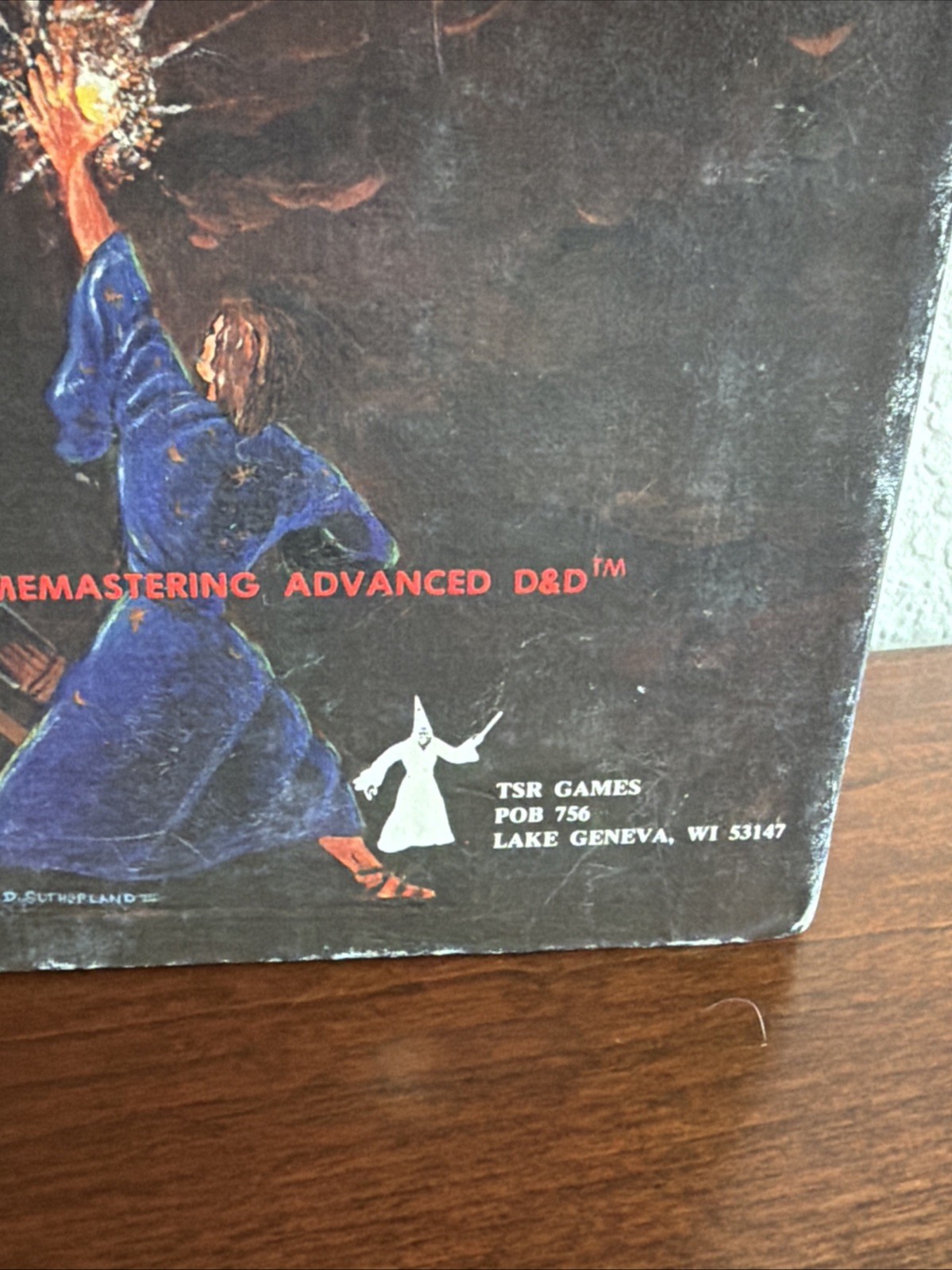 AD&D Dungeon Master’s Guide, 1st Ed, 6th “Gamma” Printing w/ Wizard Logo
