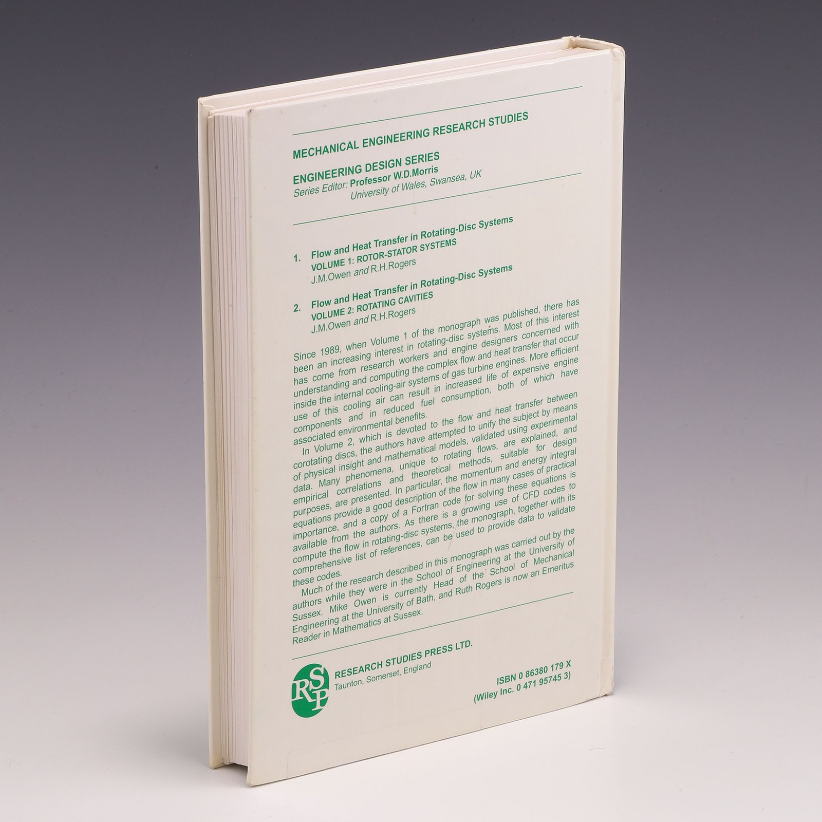 Flow and Heat Transfer in Rotating-Disc Systems, Volume 2: Rotating 2nd Ed