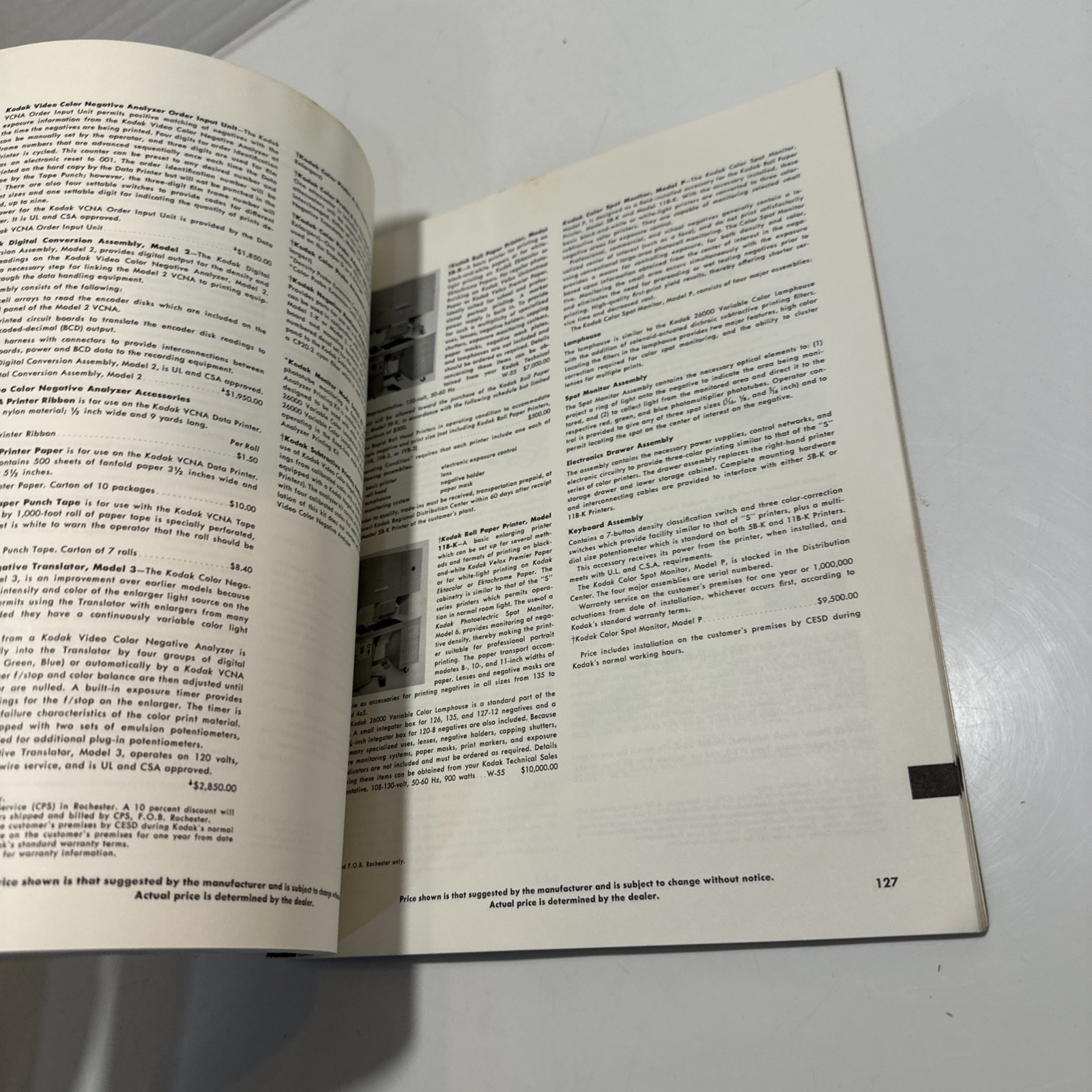 Kodak Productions Catalog 1972-73 Vintage