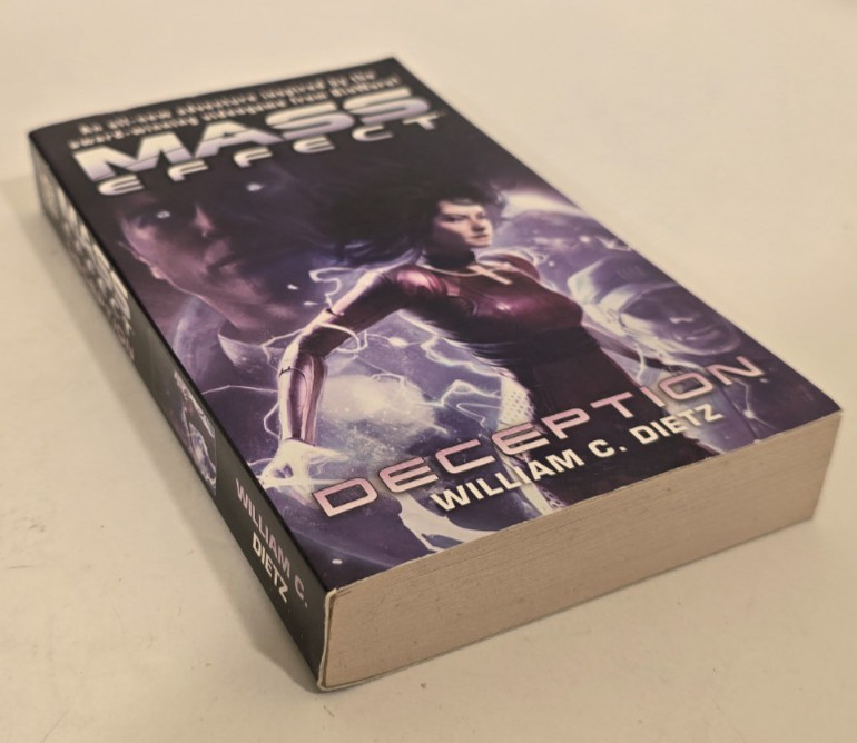 Mass Effect Paperback Books, Lot of 5 Mass Market Books.