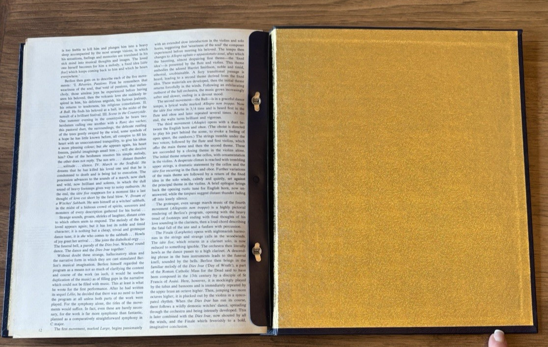 Funk & Wagnalls “The Great Composers” Family Library of Great Composers Binder