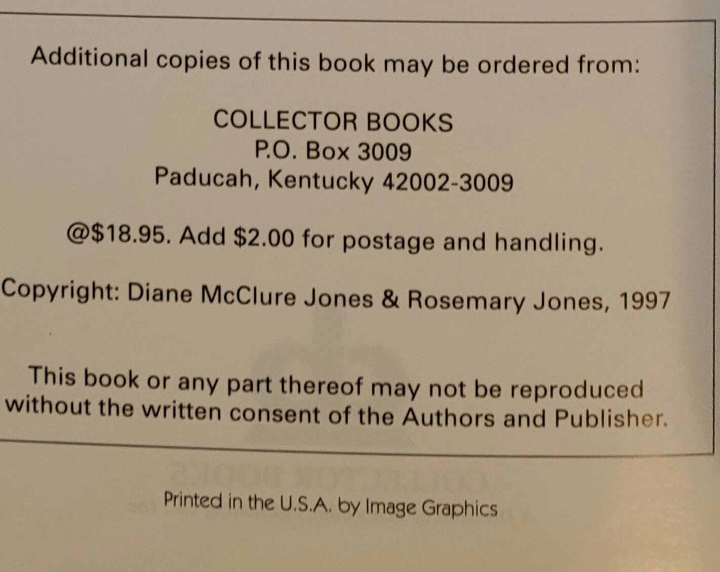 COLLECTOR’S GUIDE TO CHILDREN’S BOOKS 1850-1950 Identification & Value NEW