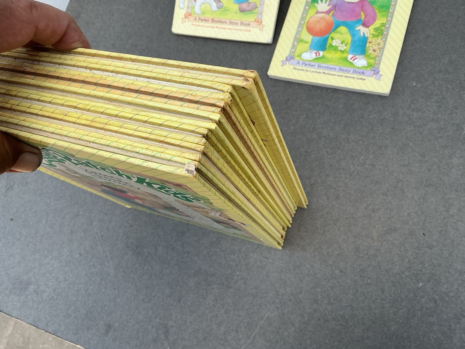 Vintage Cabbage Patch Kids Books Lot of 8 Hardcover Parker Brothers