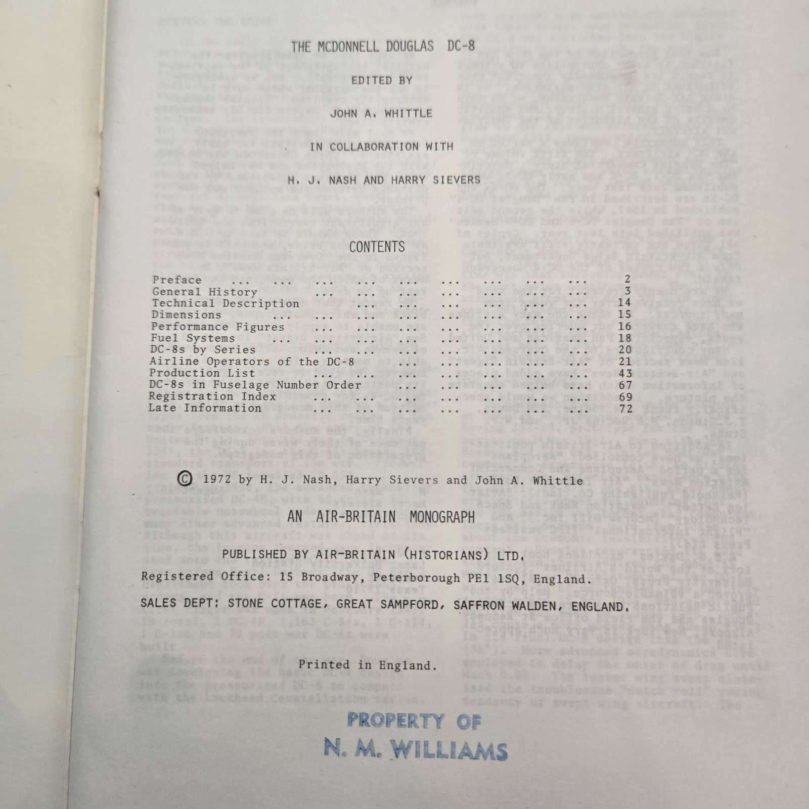 Douglas Air Britain Books DC-6 DC-7 DC-8 DC-9 DC-10 Set 4