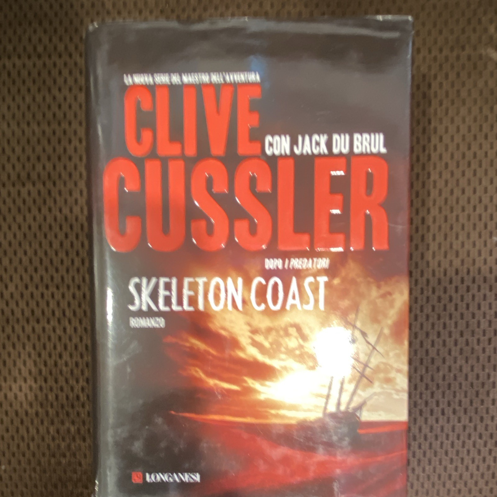 Clive Cussler & Jack Du Brul Skeleton Coast The Oregon Files Italian HC