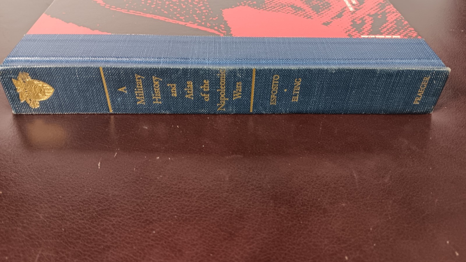 A Military History And Atlas Of The Napoleonic Wars – Vintage 1968 Hardcover
