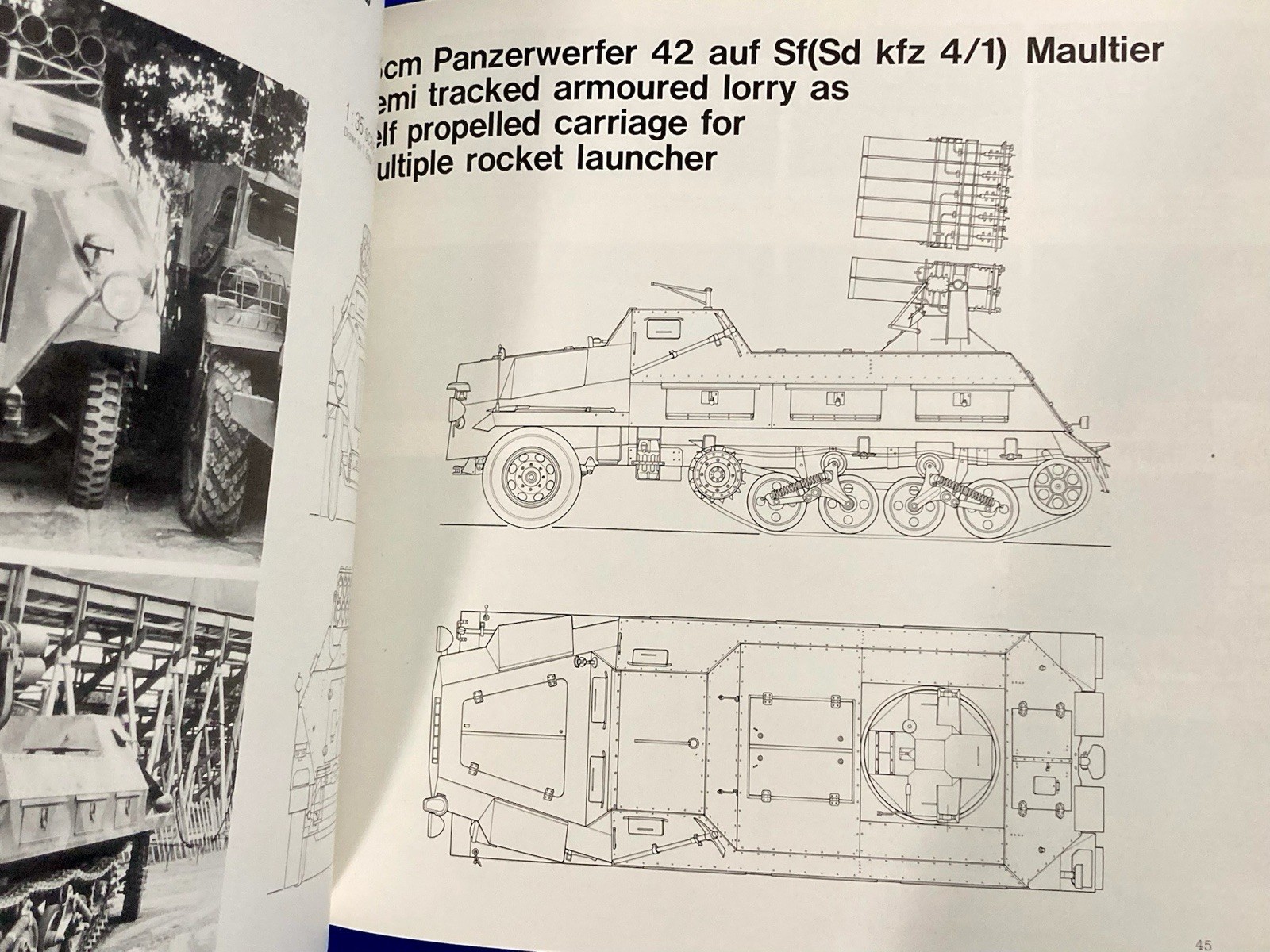 Panzers In Saumur No.2 Panther Ausf.A, Jagdpanther, 15cm Panzerwerfer Photo Book