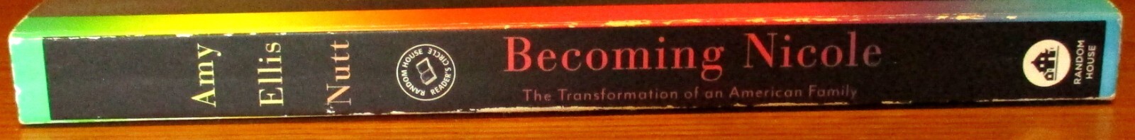 2016 Becoming Nicole by Amy Ellis Nutt SIGNED Softcover Book 296 Pages RARE!!