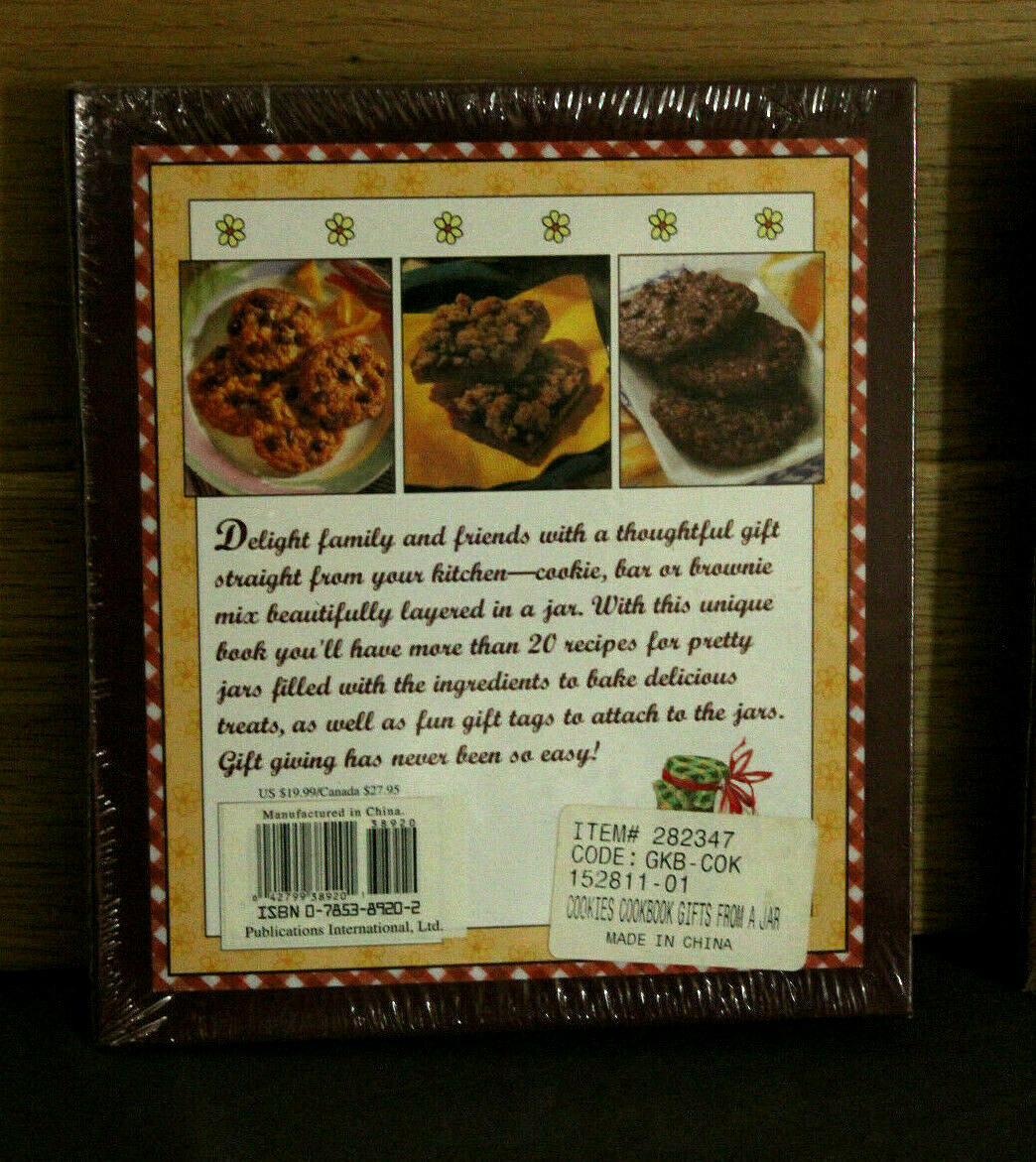 Set of 2 Gifts from a Jar (Cookies, Brownies, Bars – Soups, Chilis, More) *NEW*