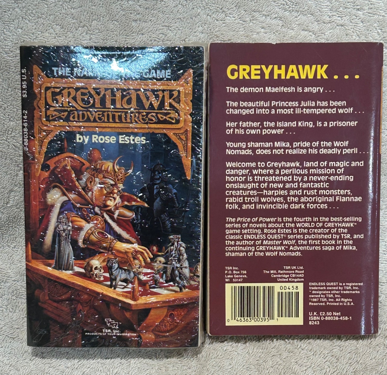 Greyhawk Adventures Rose Estes Books (#4 Used)-(#5-6 NEW SEALED)