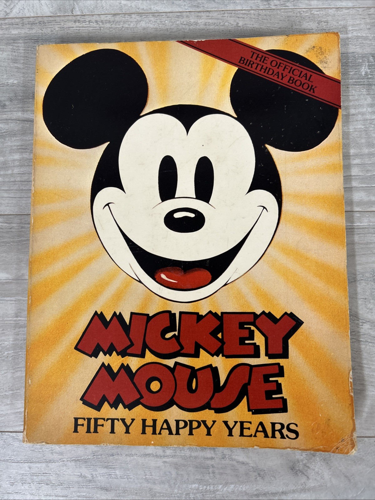 Disney’s Mickey Mouse 1977 50 Happy Years + Theme Park Sing Along A3