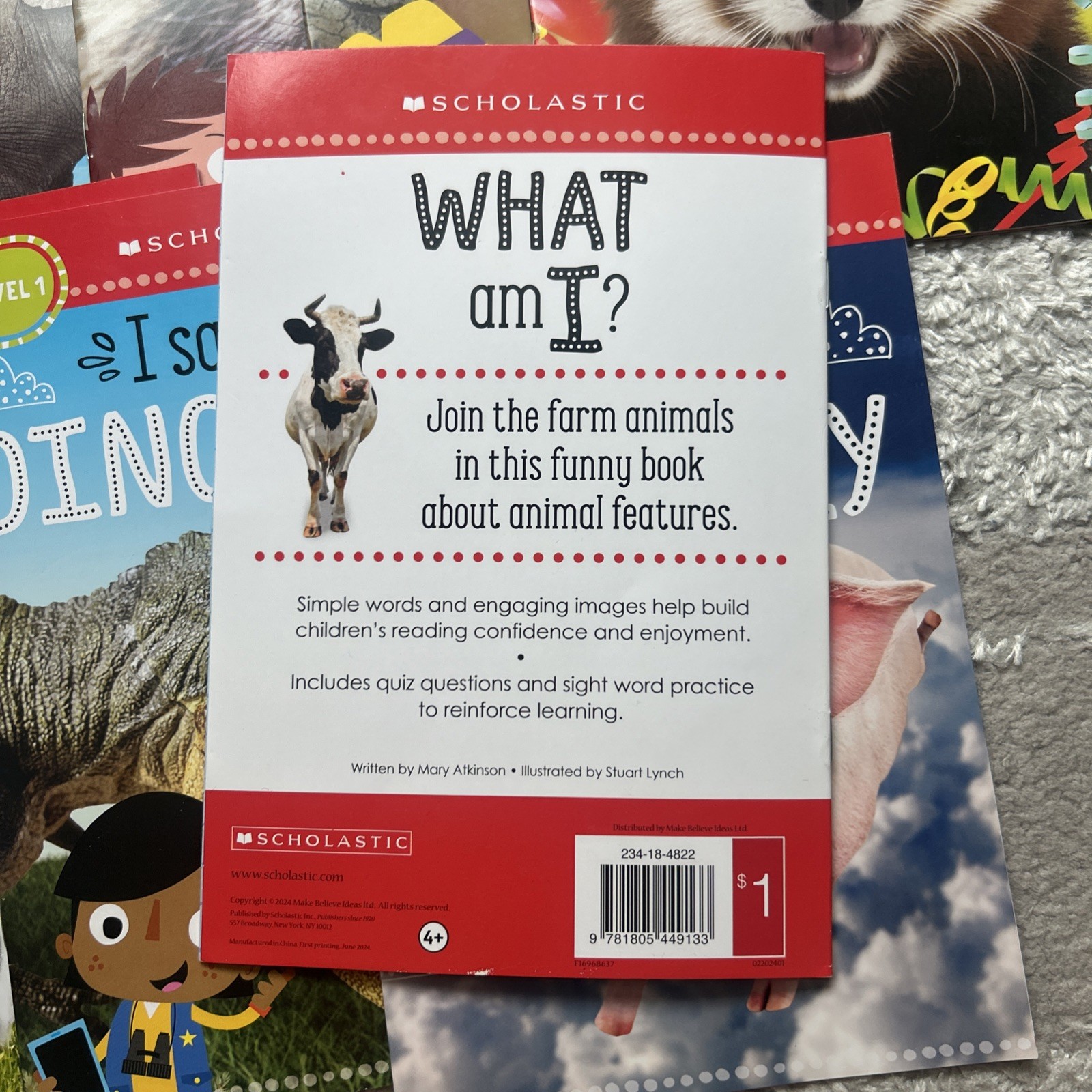 Scholastic Level 1 2 Lot of 10 Readers 2024 Make Believe Ideas Free Shipping