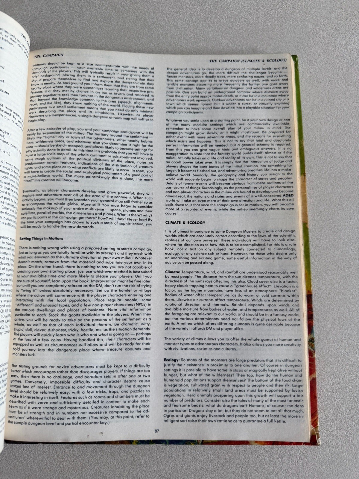 Dungeons & Dragons Advanced D&D Dungeon Master’s Guide Revised Edition 1979