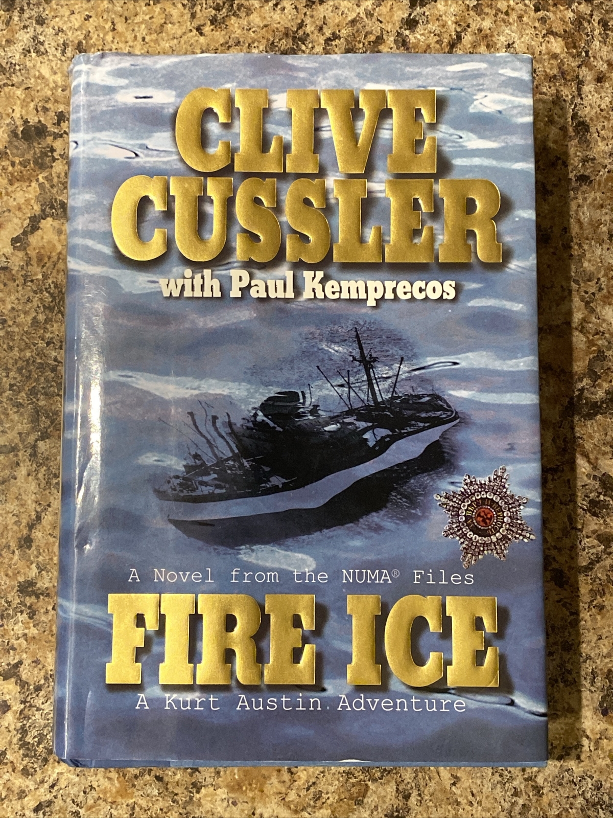 Fire Ice SIGNED By Clive Cussler – 1st Printing Very Good+ HC