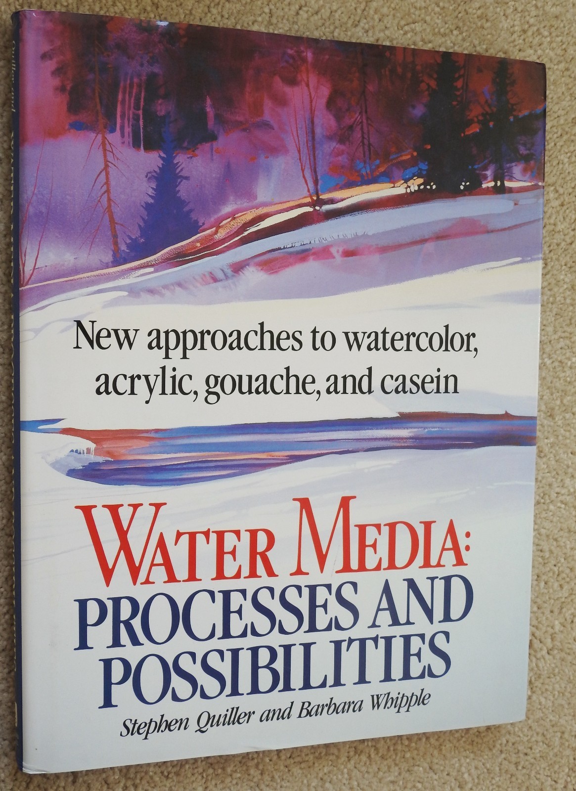art instruction Water Media Processes & Possibilities watercolor gouache acrylic
