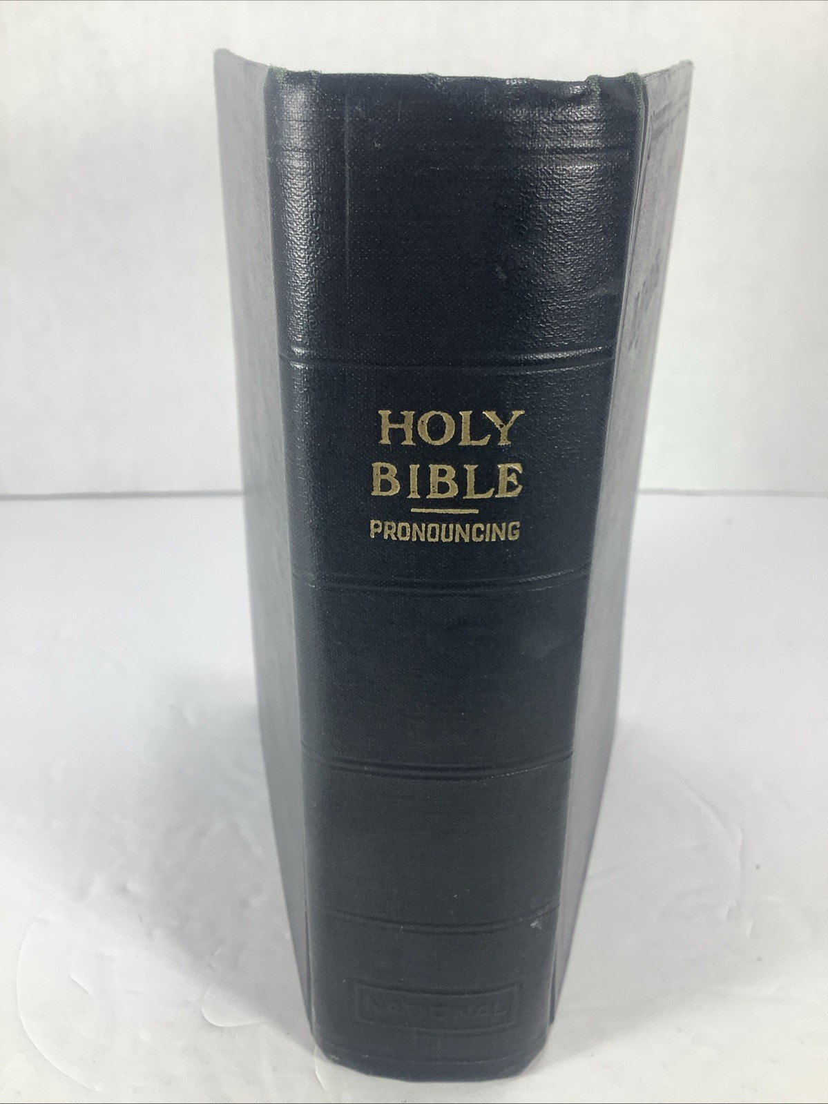 Vintage~NBP~Holy Bible King James Version Self-Pronouncing~Hardcover