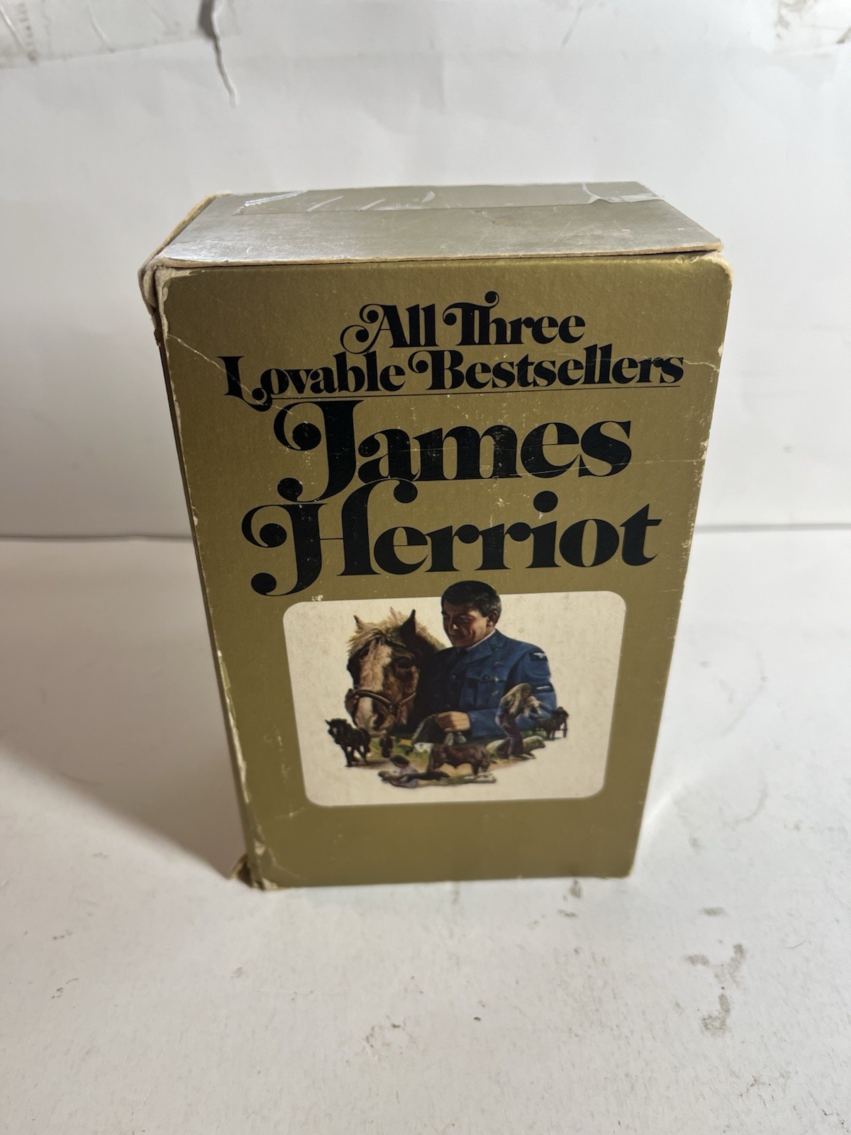 James Herriot All Three Lovable Bestseller Paperback Books Box Set 1980 READ