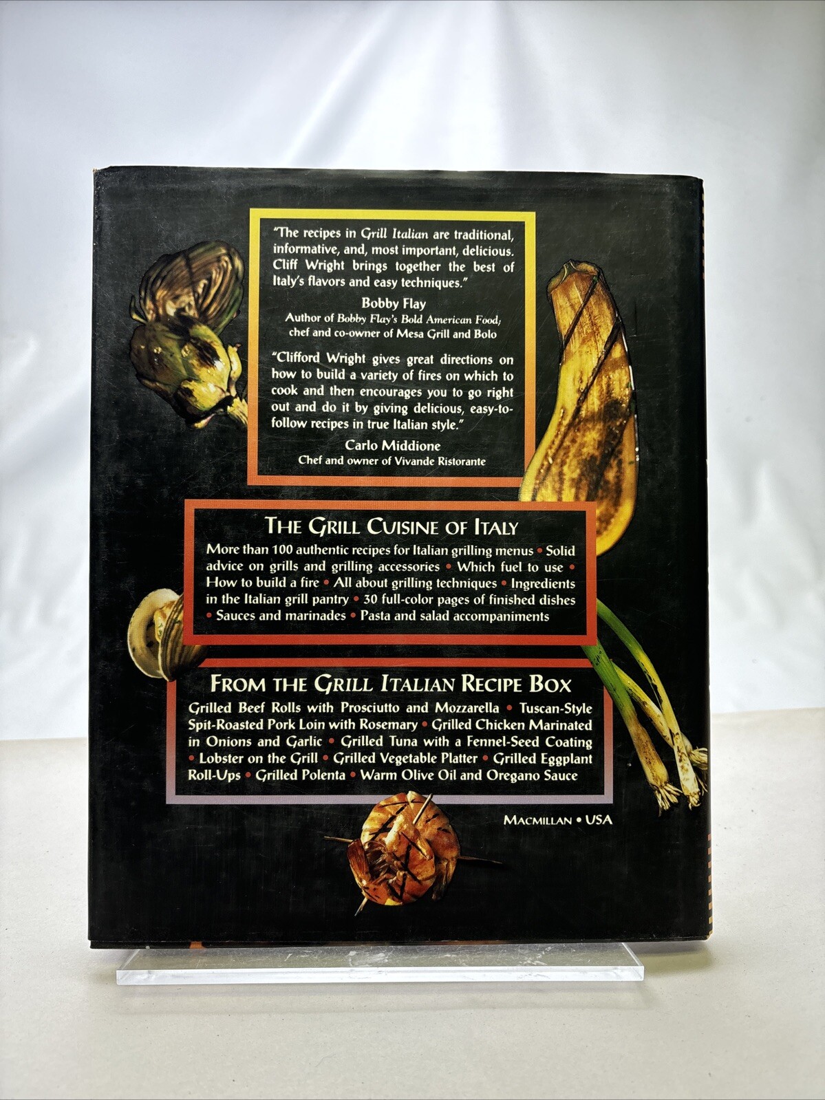 Grill Italian : 100 Classic Recipes Alla Griglia by Clifford A. Wright (1996,…
