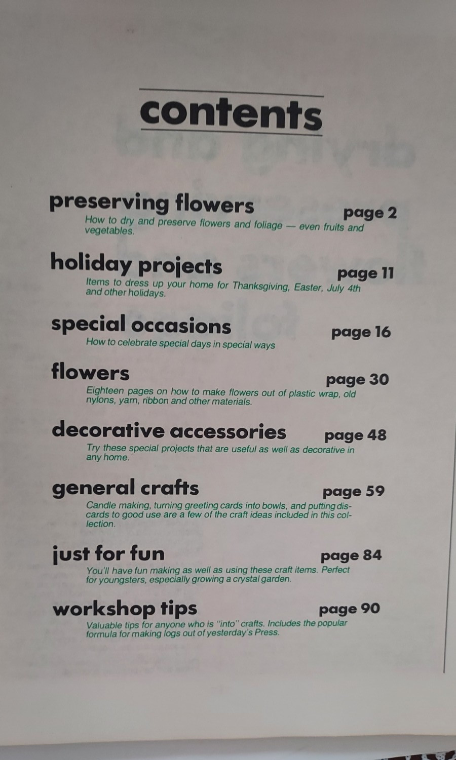 A Potpourri of Projects by Dusty Pilot Cleveland Press Craft Book Vintage 1974